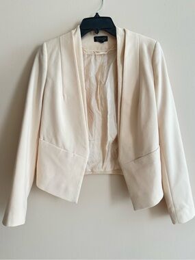 Topshop Pale Blush Pink Women's Blazer Jacket 4 small
